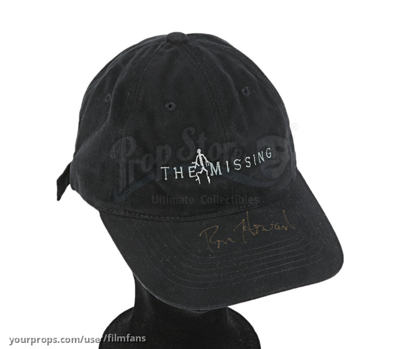 Ron Howard signed Cast & Crew gift ball cap – The Missing (2003) – image 1