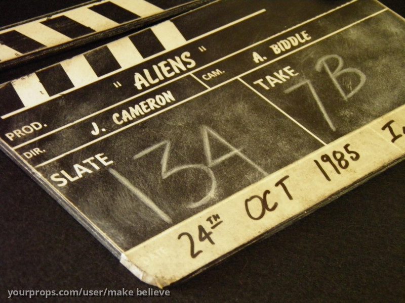 Clapperboard – Aliens (1986) – image 3