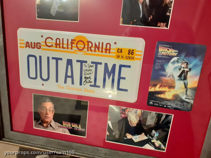 Bob Gale signed – Back to the Future (1985) – image 1