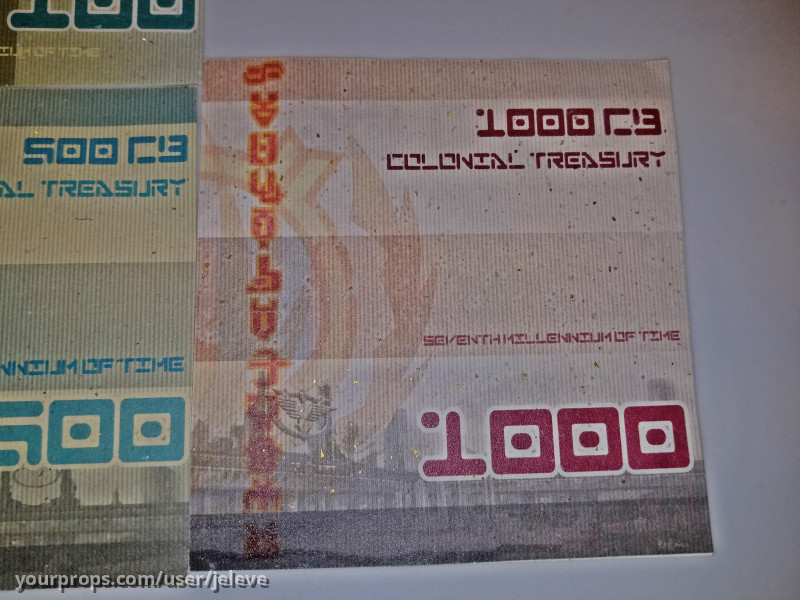 Cubit Coin and Paper Set (Currency) – Battlestar Galactica (2003) – image 3