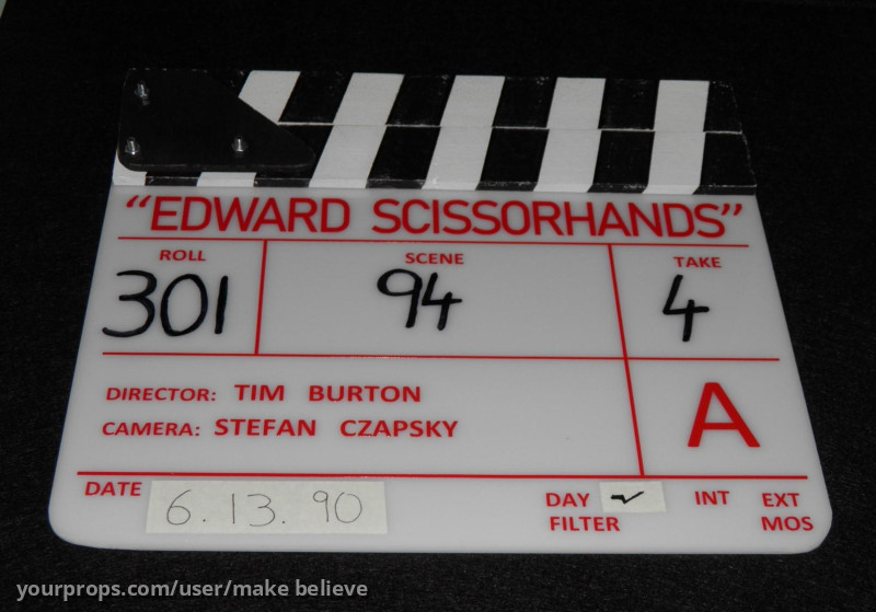 Clapperboard – Edward Scissorhands (1990) – image 2
