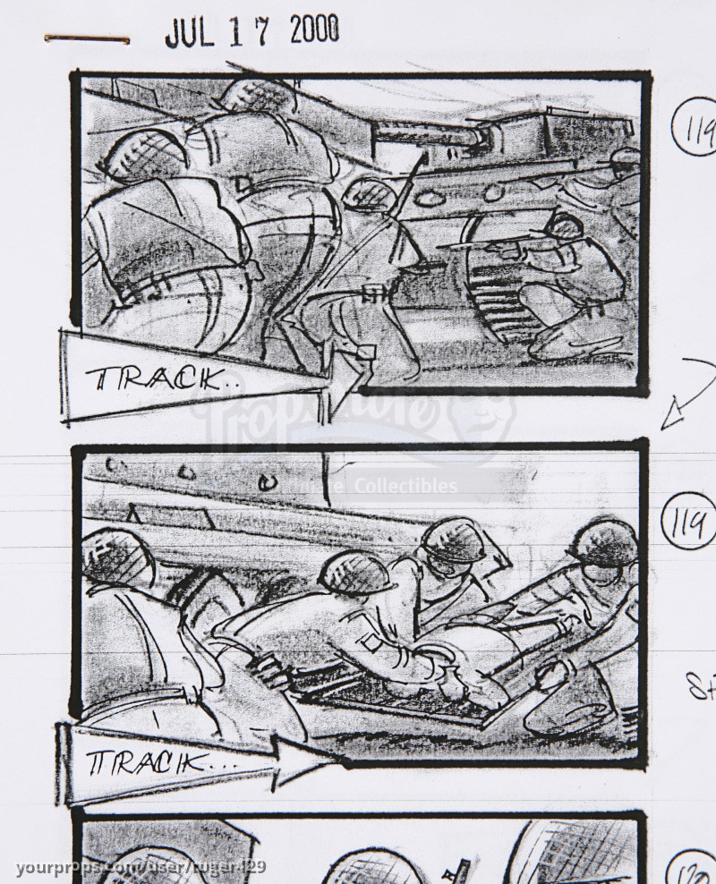Story Boards – Band of Brothers (2001) – image 2