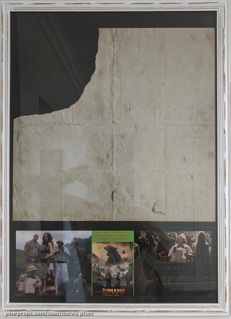 Blank Map used throughout the film – Jumanji: Welcome to the Jungle (2017) – image 1