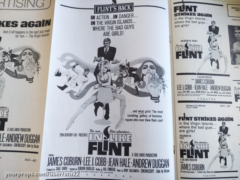 Original Pressbook - Complete – In Like Flint (1967) – image 3