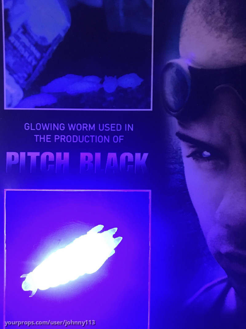 Bioslug used in the Production of Pitch Black – Pitch Black (2000) – image 2