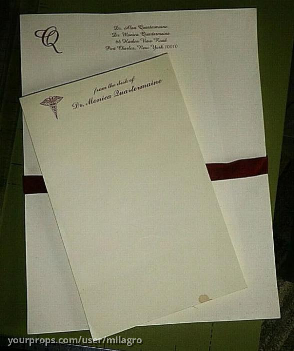 Monica Quartermaine Stationery & Note Pad – General Hospital (1963) – image 1