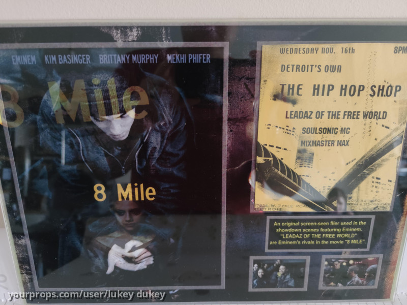 Screen used flier – 8 Mile (2002) – image 2
