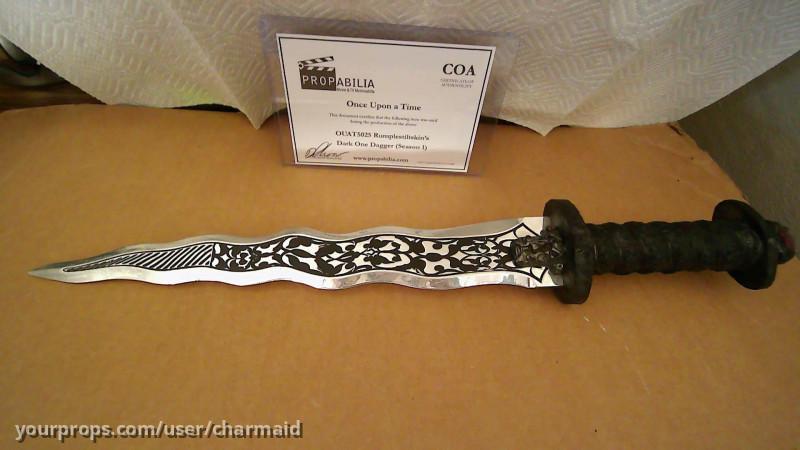 Hero Signature (Rumplestiltskin) Dark One Dagger – Once Upon a Time (2011) – image 2