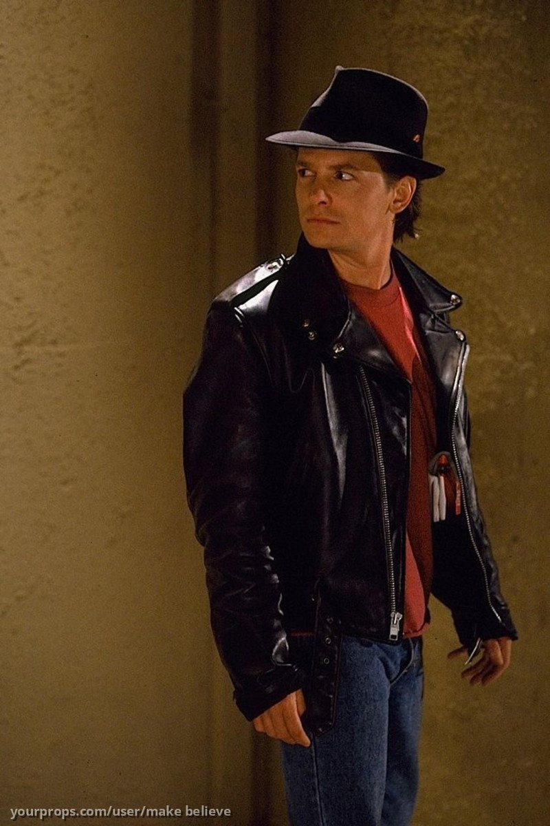 Marty's black leather jacket replica – Back to the Future Part II (1989) – image 2