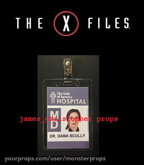 Dana Scully Medical Identification Badge – The X Files (1998) – image 1
