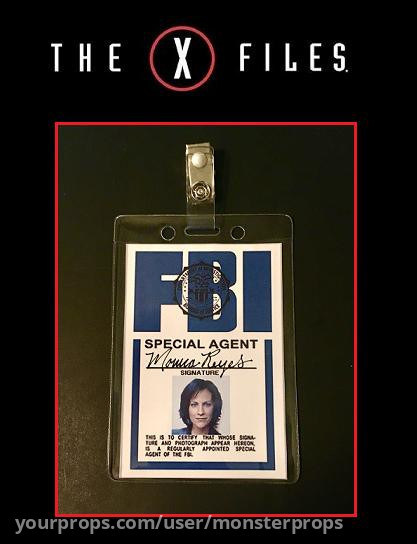 The X-Files Monica Reyes FBI ID Badge Prop – The X Files (1998) – image 1