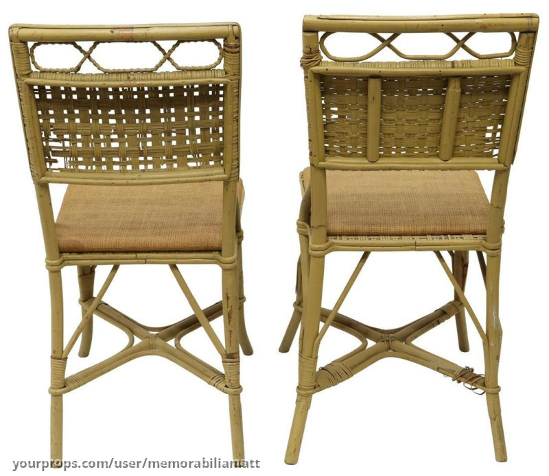 Pair of Chairs from Rick's Café – Casablanca (1942) – image 4