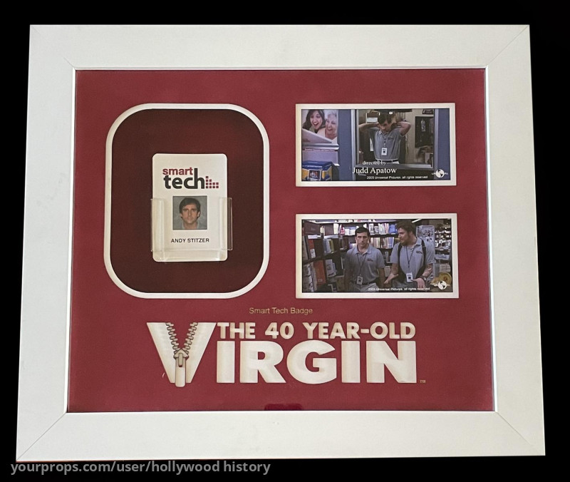 Andy's (Steve Carrell) Smart Tech Badge – The 40-Year-Old Virgin (2005) – image 1