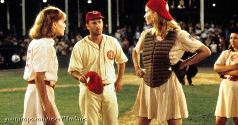 Film production created “All-American Girls Professional Baseball League” uniform patch – A League of Their Own (1992) – image 5