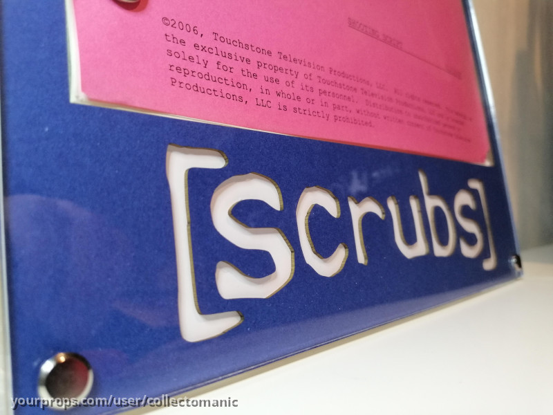 Production used script – Scrubs (2001) – image 2