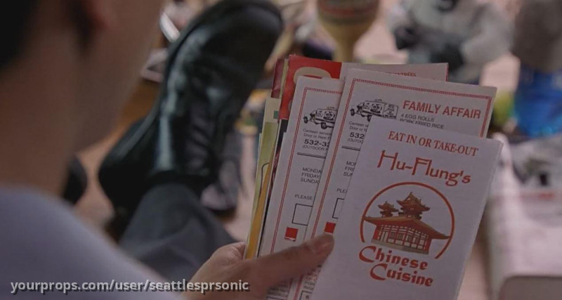 Stack of takeout menus – Harold & Kumar Go to White Castle (2004) – image 2