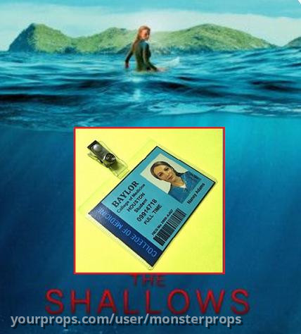 Nancy Adams Baylor Nurse ID Badge – The Shallows (2016) – image 1