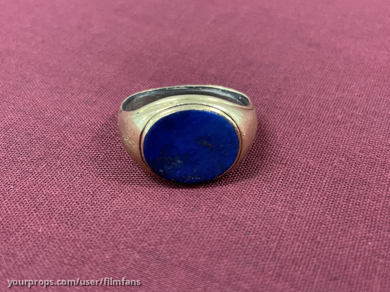 “Boss Tweed’s” (Jim Broadbent) screenworn lapis ring with COA – Gangs of New York (2002) – image 1