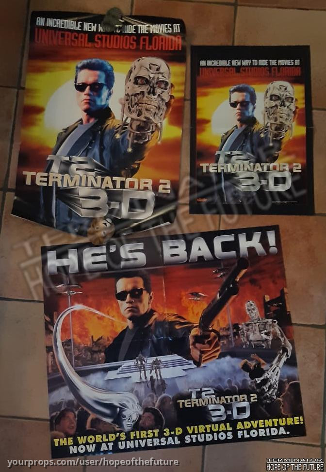 Terminator 2 3D posters – T2 3-D: Battle Across Time (1996) – image 1