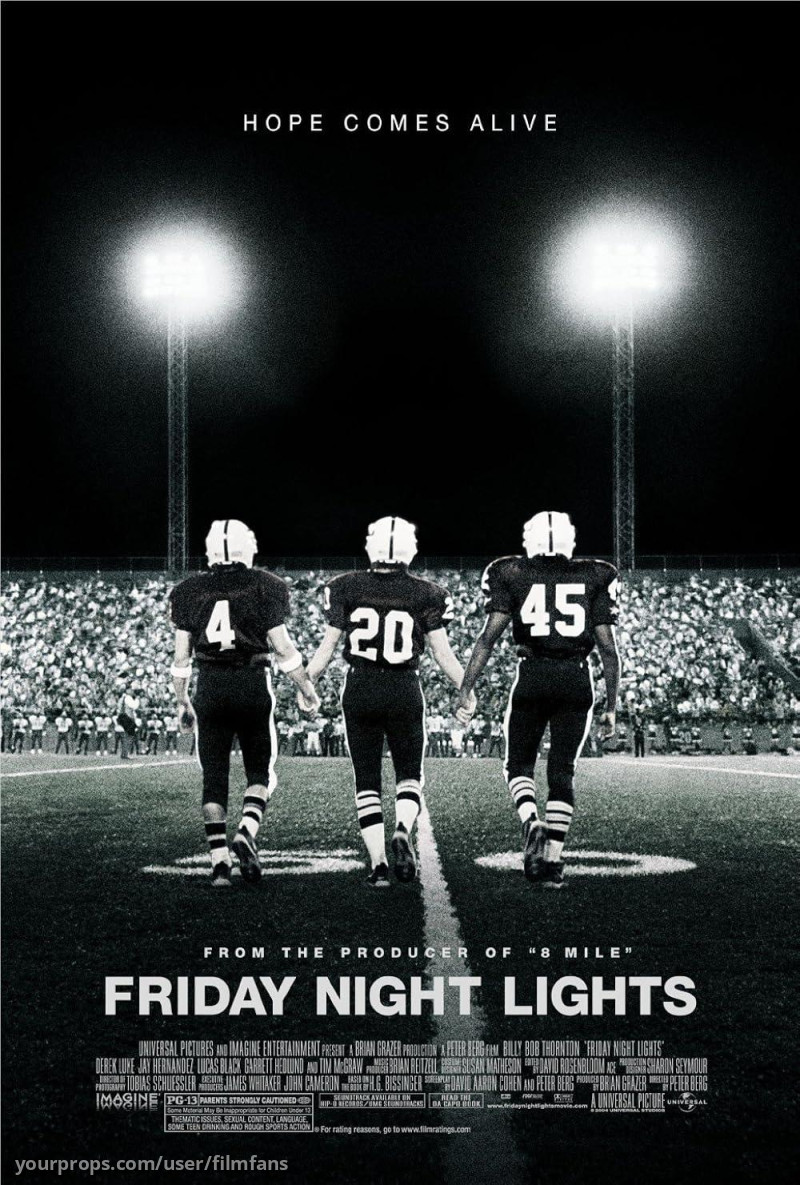 Permian Panthers production Team patches. Premiere Props COA – Friday Night Lights (2004) – image 5