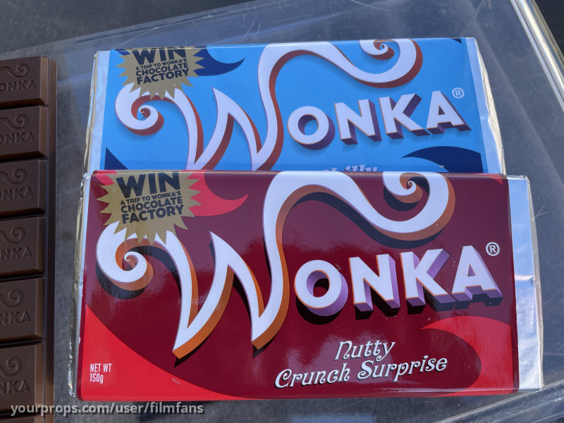Nutty Crush Surprise, Chilly Chocolate Creme, and unwrapped Chocolate candy bars – Charlie and the Chocolate Factory (2005) – image 3