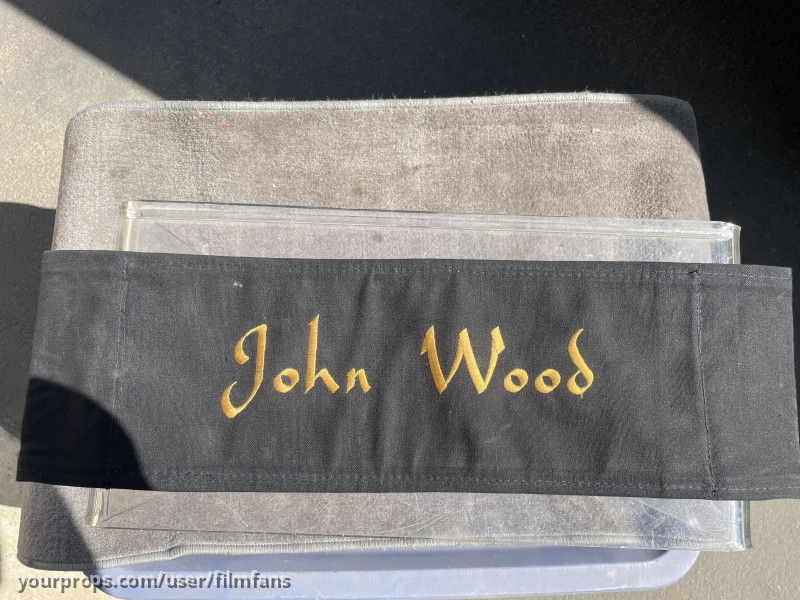John Wood’s (“Guilaume Blerot”) Director’s Chairback – Chocolat (2000) – image 1