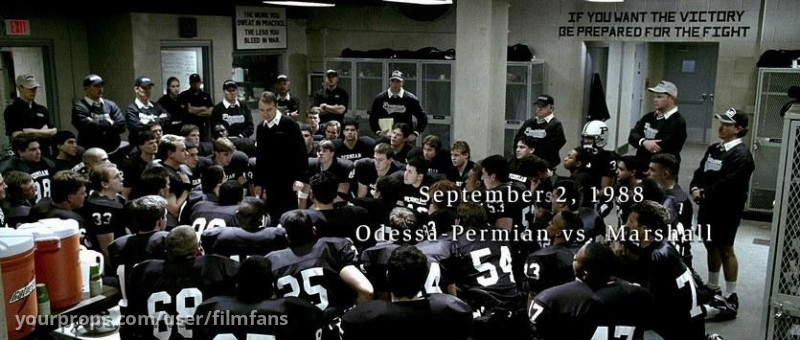 Prop “Permian Panthers” football game programs, Premiere Props COA – Friday Night Lights (2004) – image 4