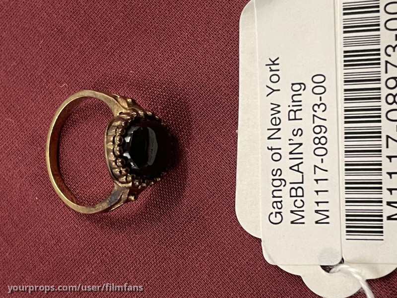 “Bill’s” Gangmember # 3 (David McBlain) prop Ring – Gangs of New York (2002) – image 2