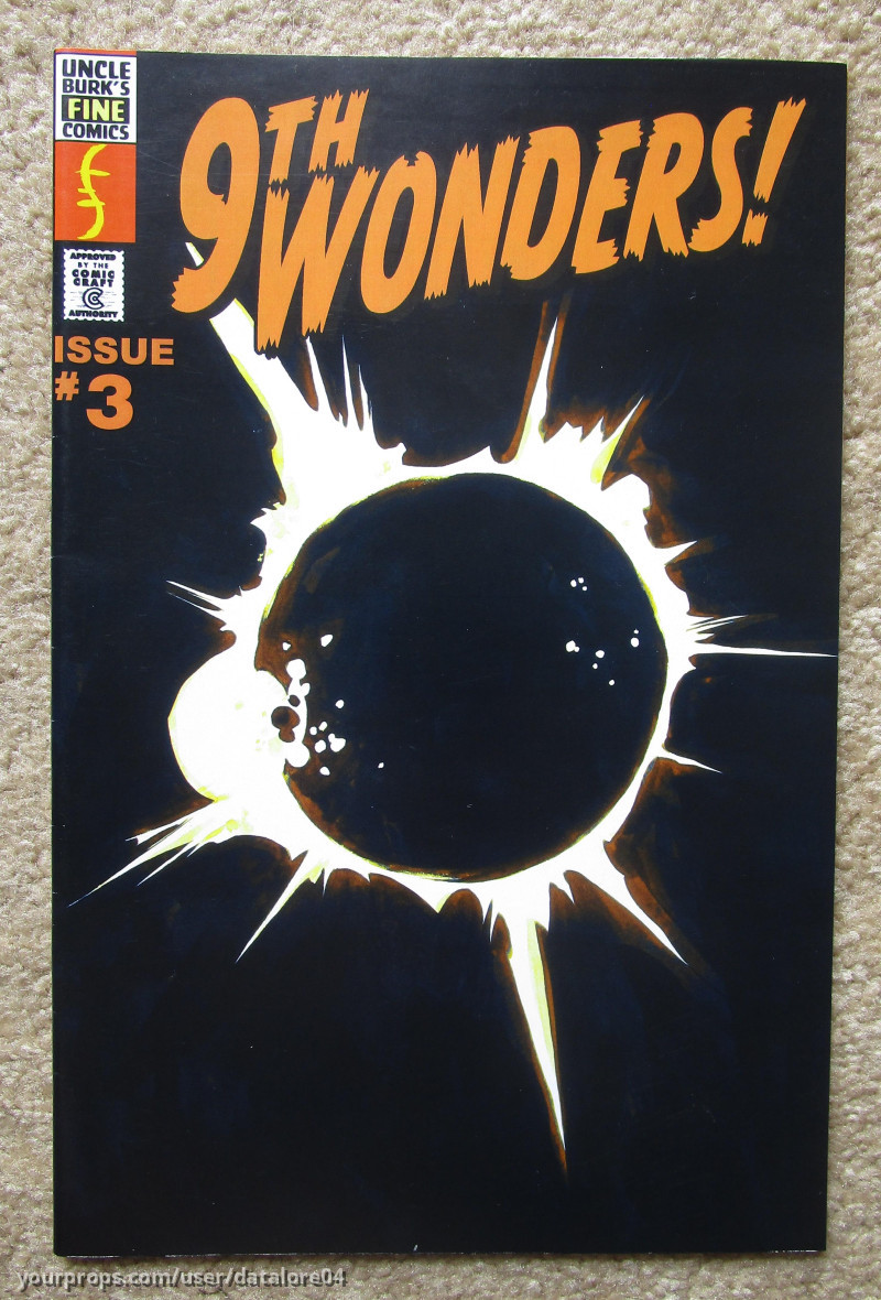 screen Used 9th Wonder comic book #3 – Heroes (2006) – image 1