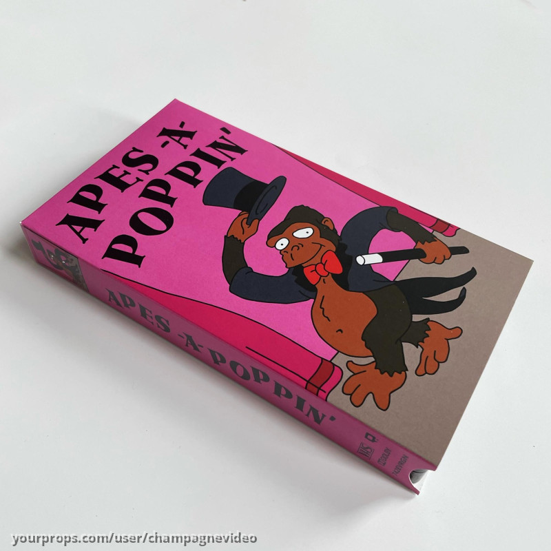 Apes-A-Poppin' VHS Tape – The Simpsons (1989) – image 2