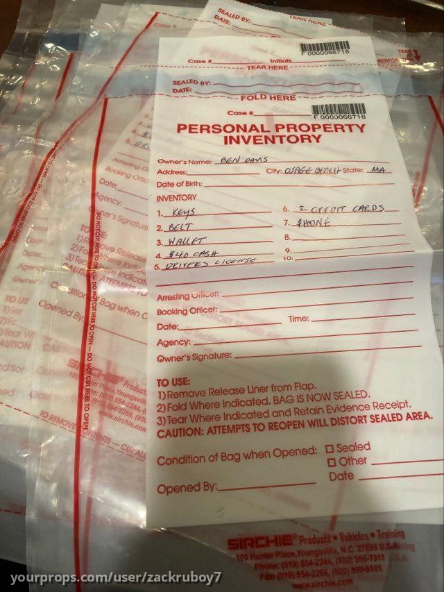 Ben Davis' Belongings Bags from Hospital – Ozark (2017) – image 1