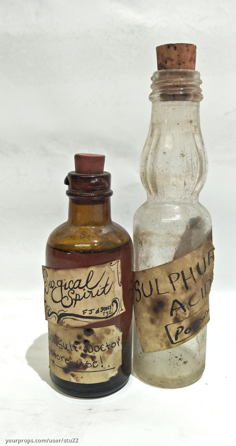 Apothecary Bottles x 2 – The Portable Door (2023) – image 1
