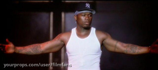 “Marcus’ “ (Curtis “50 Cent” Jackson) white ribbed tank top – Get Rich or Die Tryin' (2005) – image 2
