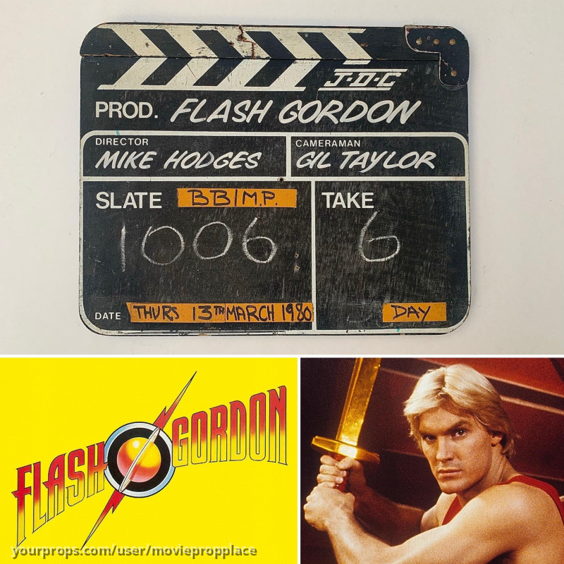 Original Production Clapperboard – Flash Gordon (1980) – image 1