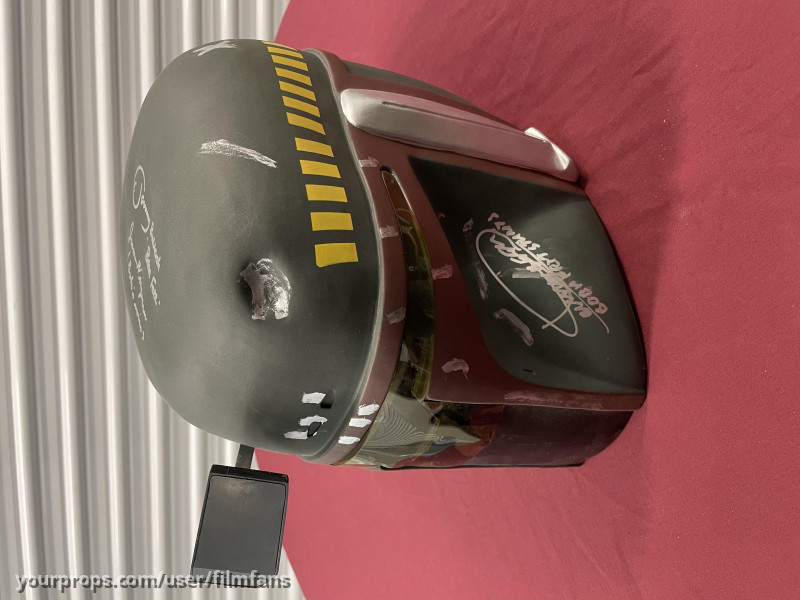 Full Size Replica “Boba Fett” helmet signed in person – Star Wars: Episode V - The Empire Strikes Back (1980) – image 2