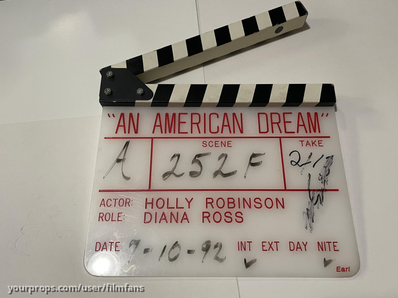 Film Clapper for “The Jackson’s: An American Dream” – The Jacksons: An American Dream (1992) – image 1
