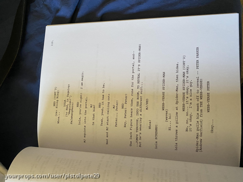 Serenity Now (Spider-Man: No Way Home) screenplay – Spider-Man: No Way Home (2021) – image 3