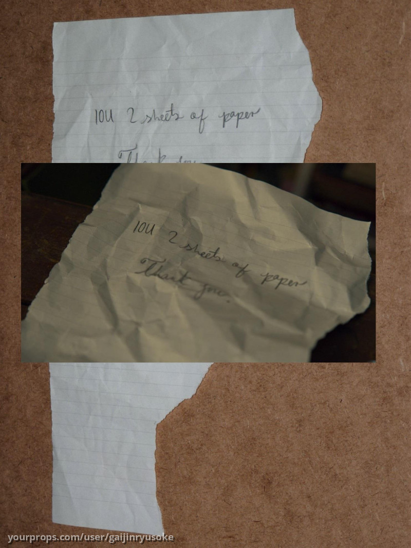 IOU Note – Anne with an E (2017) – image 1