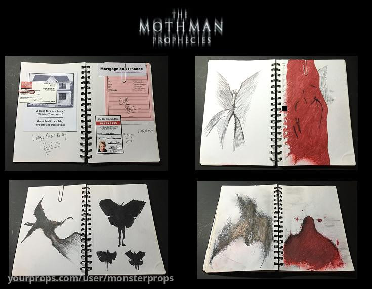 Mary Klein's Journal Prop – The Mothman Prophecies (2002) – image 1