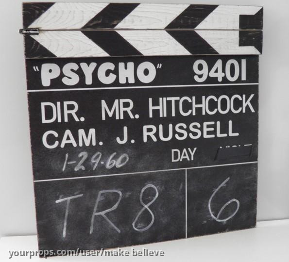 "Psycho" clapperboard reproduction – Psycho (1960) – image 1