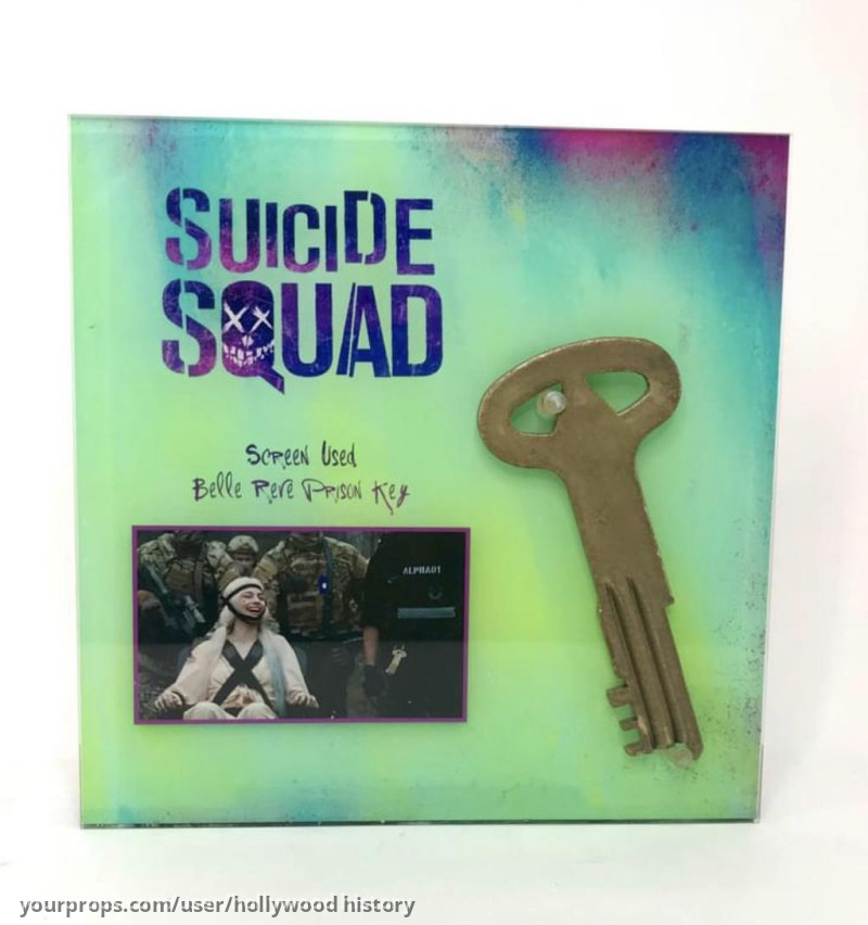Belle Reve Federal Penitentiary Cell Key – Suicide Squad (2016) – image 1