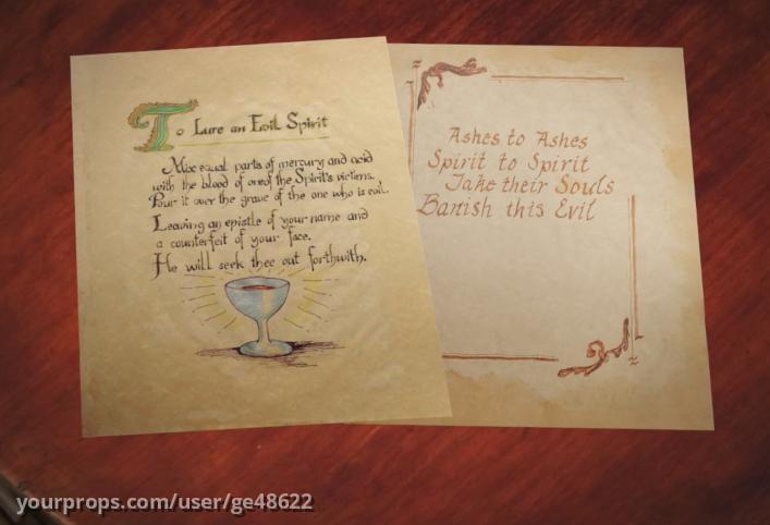 Spell pages from The Power of Two – Charmed (1998) – image 1