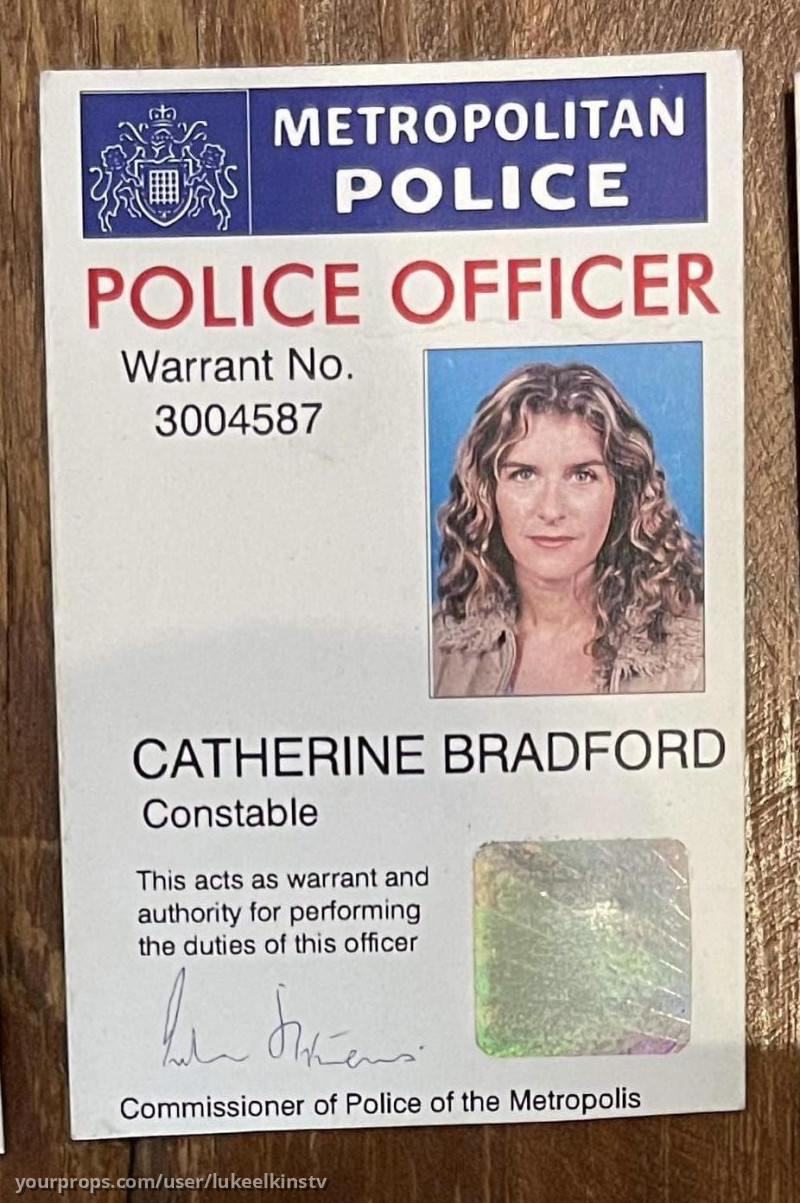 PC Cathy Bradford Warrant Card – The Bill (1984) – image 1