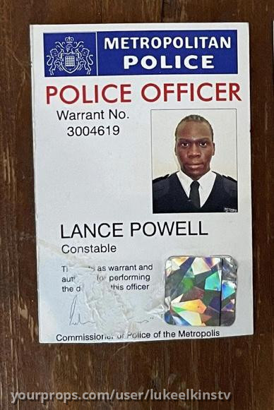 PC Lance Powell Warrant Card – The Bill (1984) – image 1