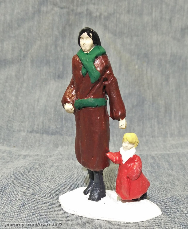 Christmas Figurine Priscilla Lisa Marie – Elvis (2022) – image 1