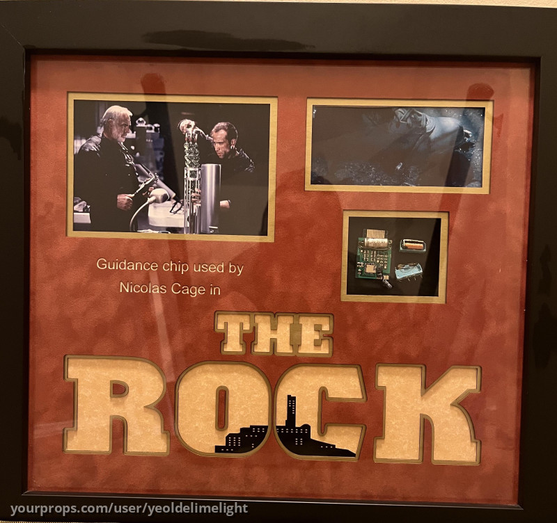 Smashed Guidance Chip used by Nicolas Cage – The Rock (1996) – image 1