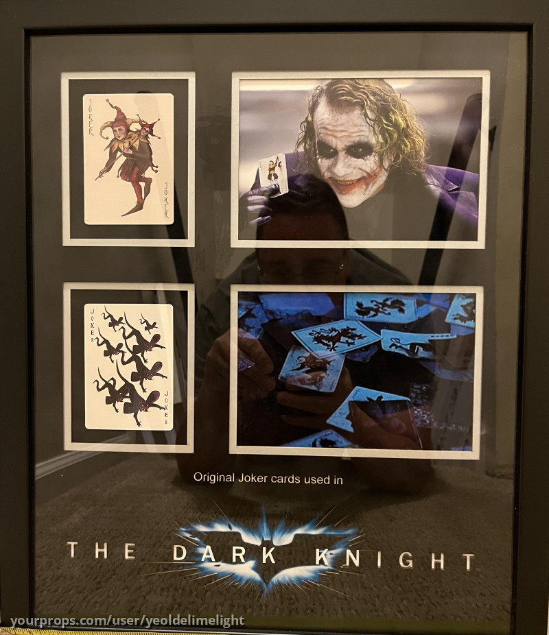 Original joker playing cards used in the Dark Knight – The Dark Knight (2008) – image 1