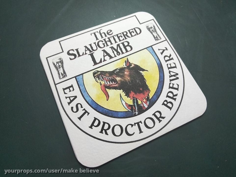 Beer mat – An American Werewolf in London (1981) – image 1