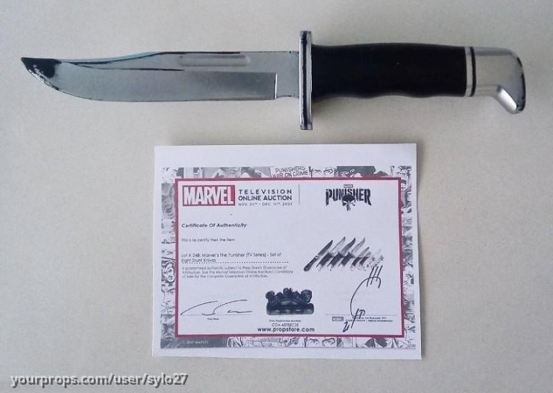 Stunt Rubber Knife – The Punisher (2017) – image 2