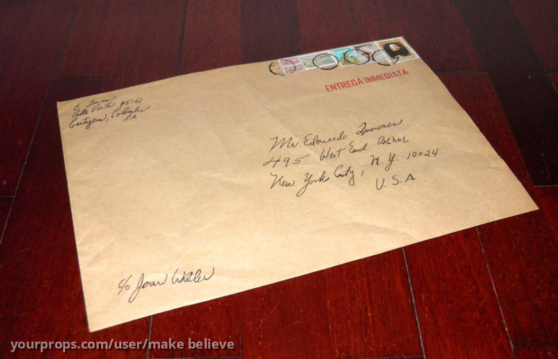 Envelope replica – Romancing the Stone (1984) – image 1